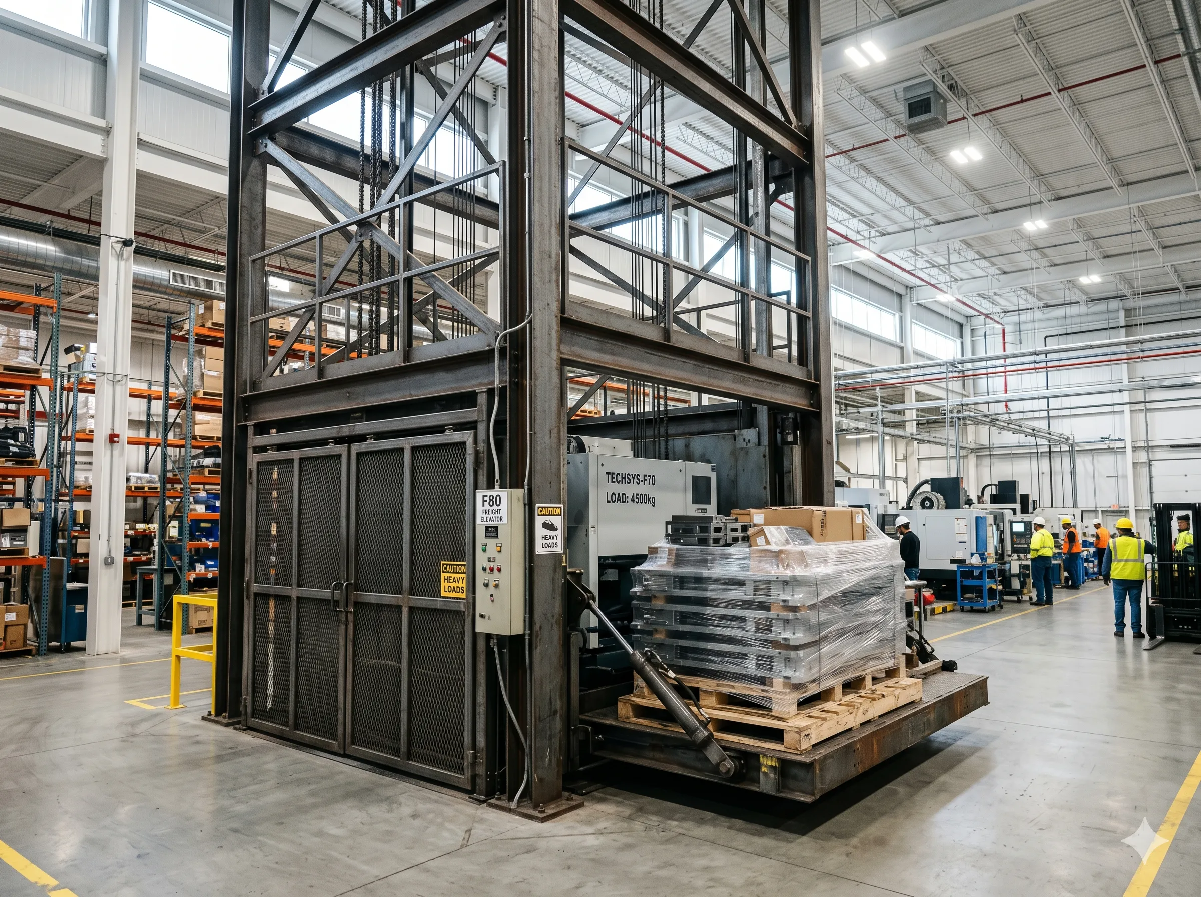 Industrial Elevator Systems in India overview
